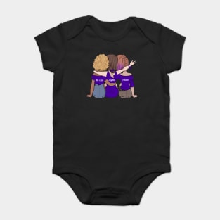 Pancreatic cancer Awareness T-Shirt for Women Baby Bodysuit